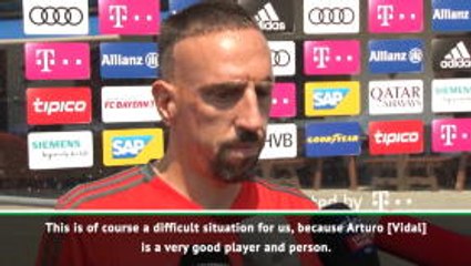 SOCIAL: Football: Vidal's departure a loss for Bayern- Ribery