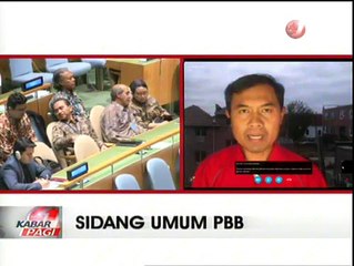 Wapres JK Berikan Pidato di Depan Delegasi PBB
