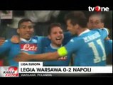 Napoli Menang di Kandang Legia Warsawa