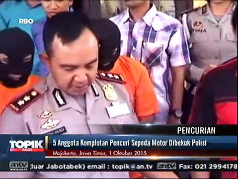 Terekam CCTV saat Beraksi, Komplotan Curanmor Dibekuk Polisi