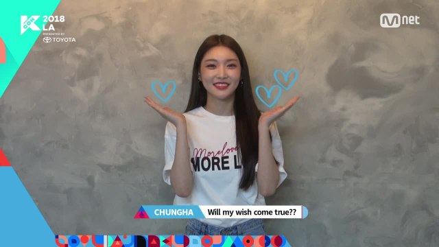 [KCON 2018 LA] LINE-UP RELAY - #CHUNGHA