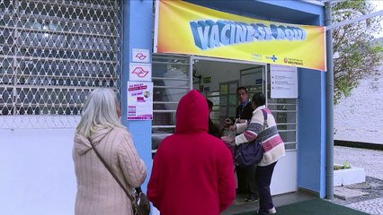 Brasil tem campanha de vacinação contra sarampo e pólio