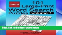 Reading Funster 101 Large-Print Word Search Puzzles, Volume 1: Hours of brain-boosting