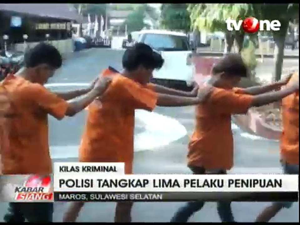 Polisi Ringkus Komplotan Penipu Berkedok Undian