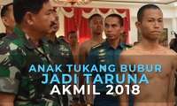 Anak Tukang Bubur jadi Taruna Akmil 2018