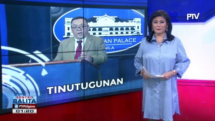 #SentroBalita: Palasyo, tiniyak na tutugunan ang epekto ng inflation