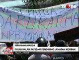 Polisi Halau Ratusan Pengiring Jenazah Korban Penembakan