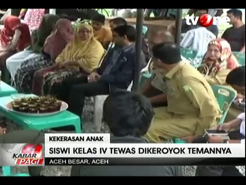 Siswi SD di Aceh Meninggal Dunia Dikeroyok Teman Kelas