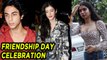 Shahrukh Khan's Son Aryan Khan, Khushi Kapoor, Shanaya Kapoor Friendship Day Celebration