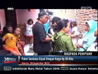 Puluhan Ibu Rumah Tangga Tertipu Arisan Sembako