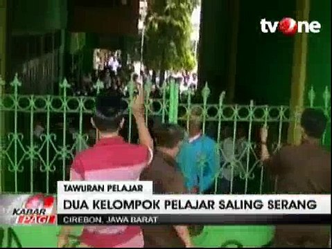 Dua Kelompok Pelajar Terlibat Tawuran Dibubarkan Warga