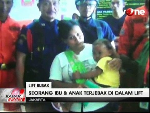 Ibu dan Balita Terjebak Dalam Lift di Puskesmas Kelapa Gading