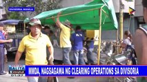 MMDA, nagsagawa ng clearing operations sa Divisoria