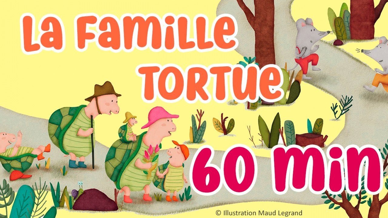 60 Min De Comptines Pour Enfants La Famille Tortue Jacques Haurogne Et Steve Waring Video Dailymotion