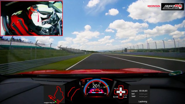 VÍDEO: Honda Civic Type R, vuelta record de Jenson Button a Hungaroring