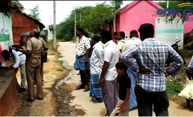 நாட்டு வெடிகுண்டு வெடித்து பெண் காயம்...குடியாத்ததில் பரபரப்பு- வீடியோ