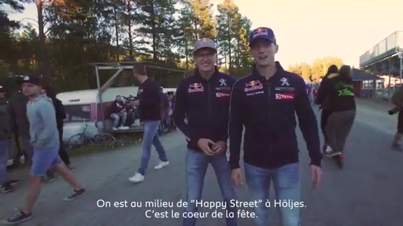 Deux Peugeot 208 WRX Evo Cars sur le podium - Interviews