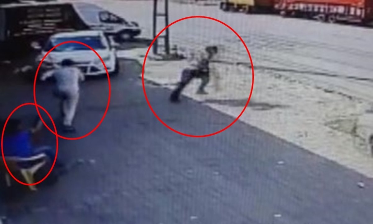 Böyle dehşet saçtı