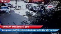 İstanbul’da hafriyat kamyonu dehşeti