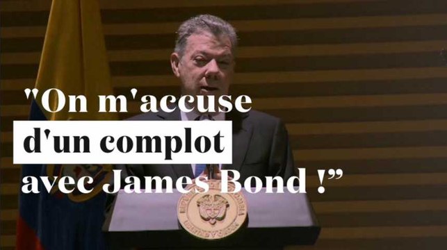Santos répond à Maduro : On m'accuse d'un complot avec James Bond !