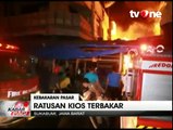 Ratusan Kios Pasar Pelita Sukabumi Terbakar