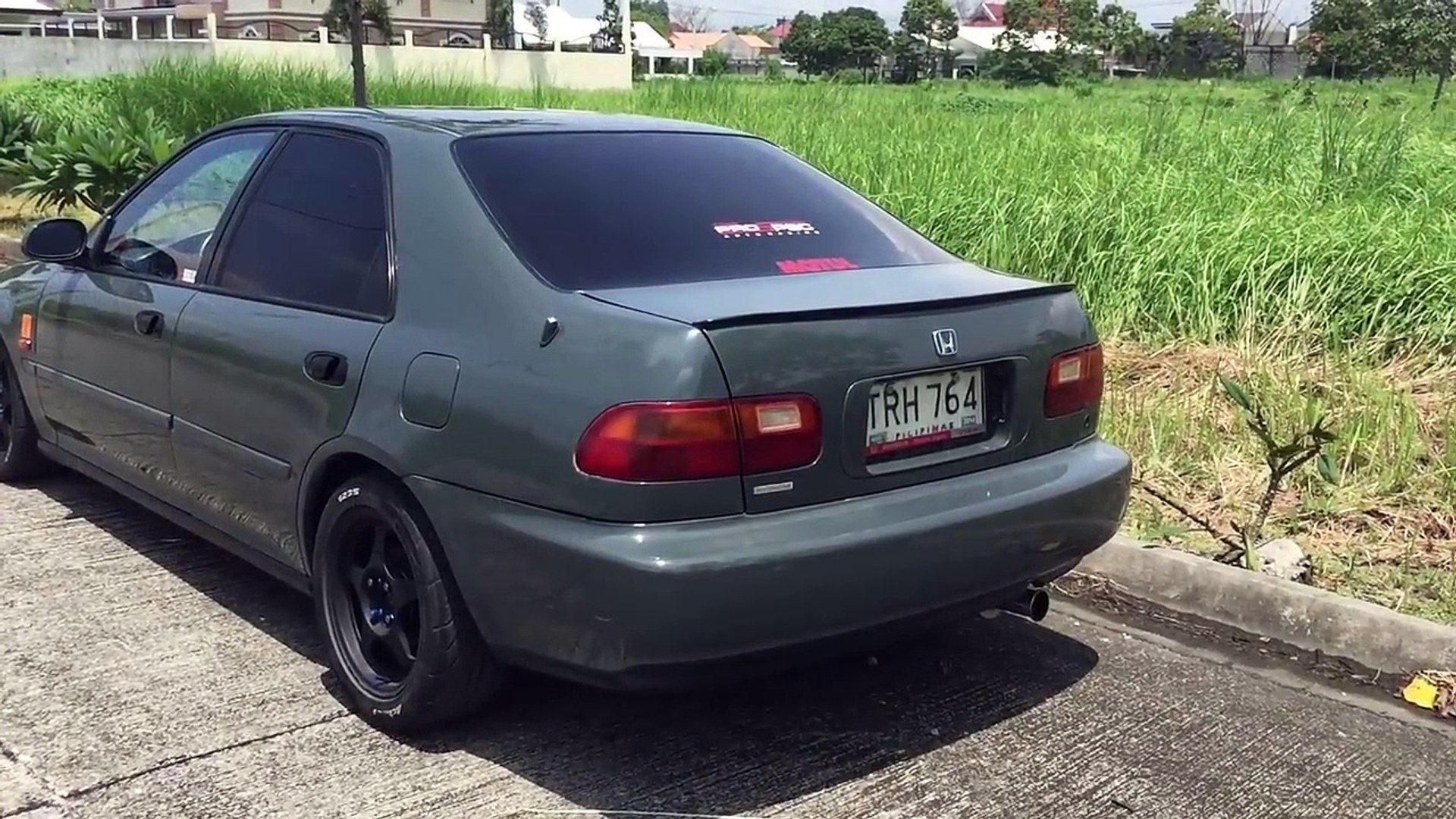 1994 Honda Civic Esi Sedan Full Review Interior Exterior Engine Exhaust Video Dailymotion