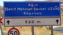 520 metrelik köprü ilçeye 'nefes' aldırdı...15 Temmuz Şehidi Mehmet Şevket Uzun'un adının verildiği köprü havadan görüntülendi