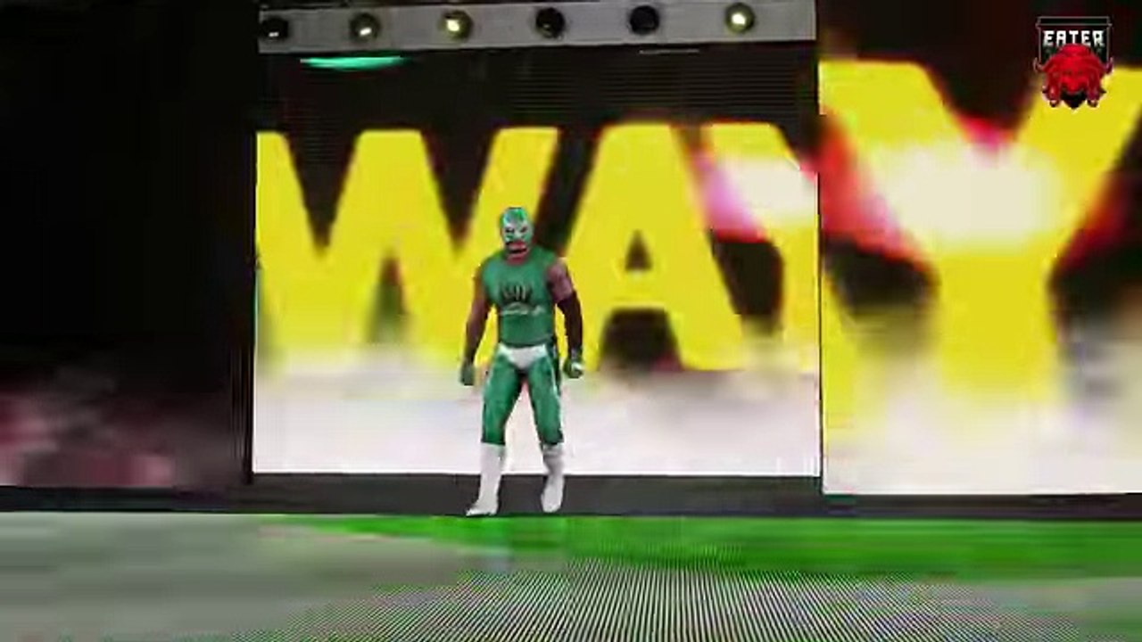 WWE Raw 8_6_18 - Rey Mysterio Is Back & Confronts Roman Reigns ft. Lesnar, Strowman - WWE 2K18