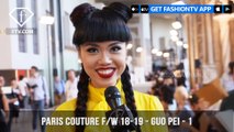Guo Pei Paris Couture Fashion Week Fall/Winter 2018-19 Part 1| FashionTV | FTV