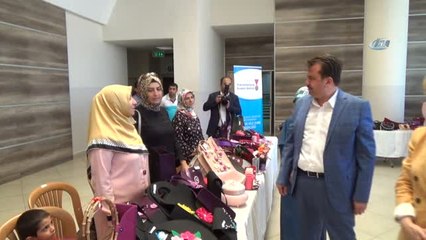 Kahramanmaraş'ta Keçe Tasarım Sergisi Açıldı