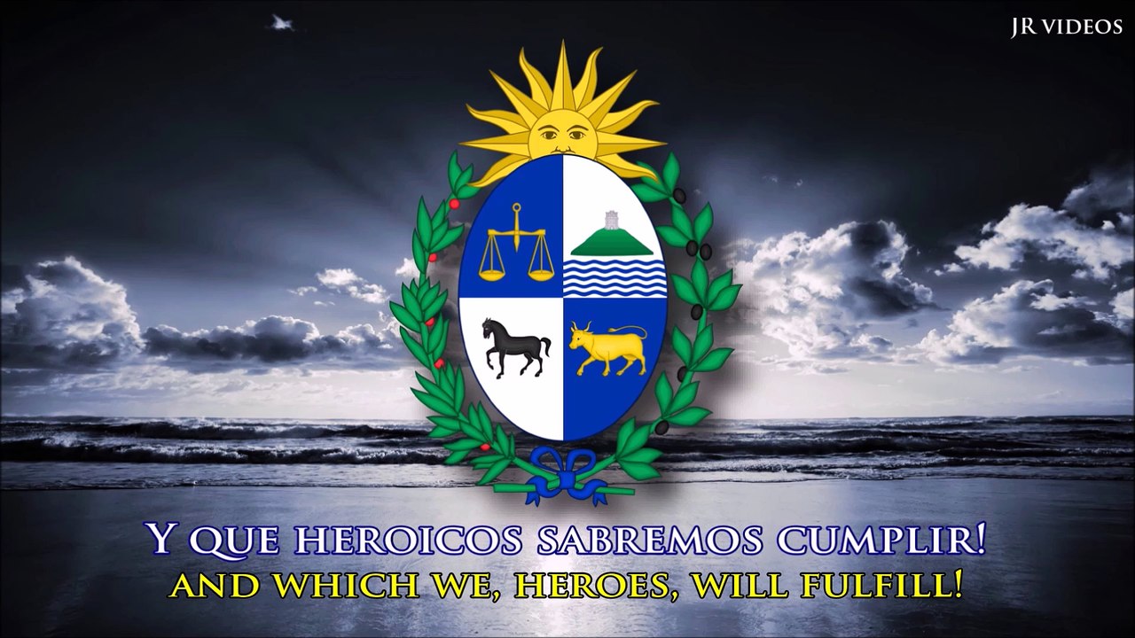 National anthem of Uruguay (ES/EN lyrics)