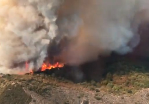 Holy Fire Burns Through Thousands of Acres in California