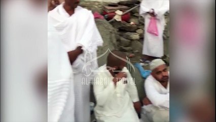 Stunning view of Makkah from Mount Noor during Evening call to prayers.