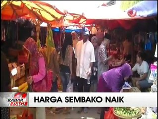 Harga Kebutuhan Bahan Pokok di Sejumlah Daerah Naik
