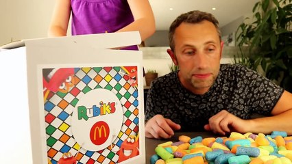 Des RUBIK'S CUBE dans ton HAPPY MEAL ! Tous chez McDonald's pour les découvrir !