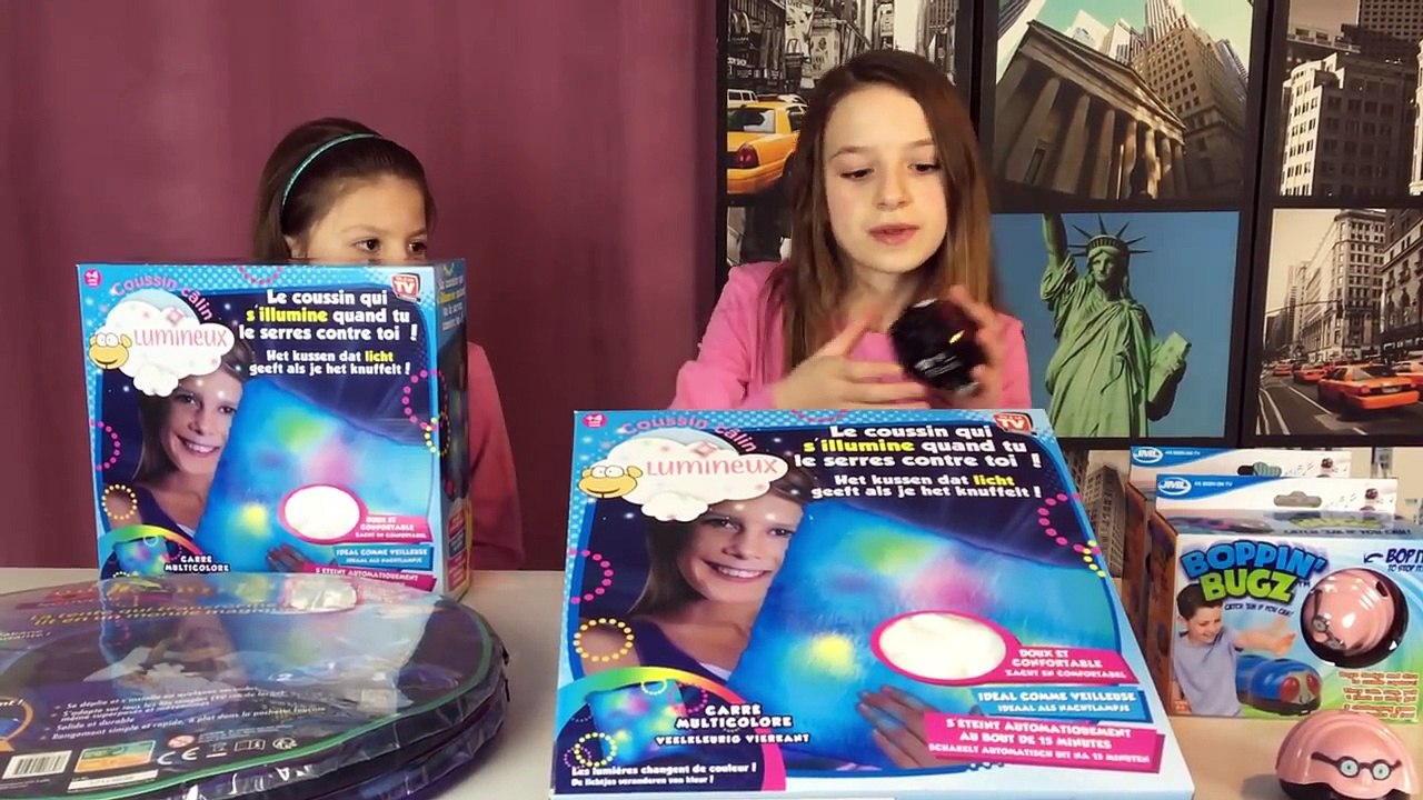 DES GADGETS, DES TRUCS CHOUETTES ! Voitures folles, coussins lumineux et tentes à thème