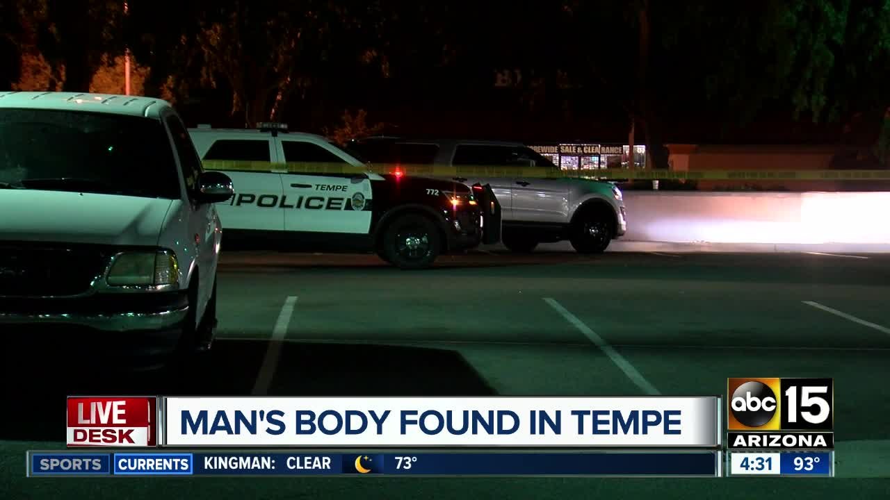 Man found dead in Tempe