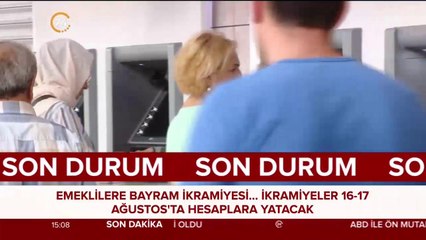 Emeklilere bayram ikramiyesi