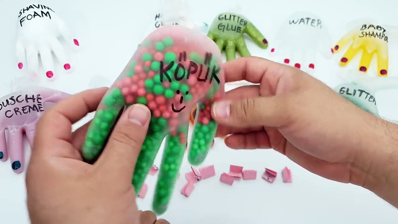 Eldivenle Slime Challenge! Making Slime With Gloves - Vak Vak TV