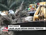 Longsor di Aceh, Jalur Jalan Medan-Singkil Terputus