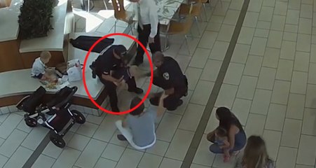 Boğazına Tavuk Parçası Kaçan 14 Aylık Bebeği Polisin Anlık Hamlesi Hayata Döndürdü