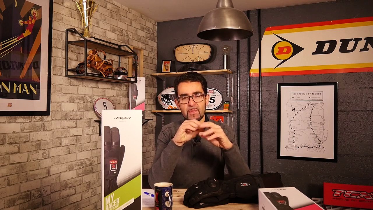 Les Gants chauffants Racer