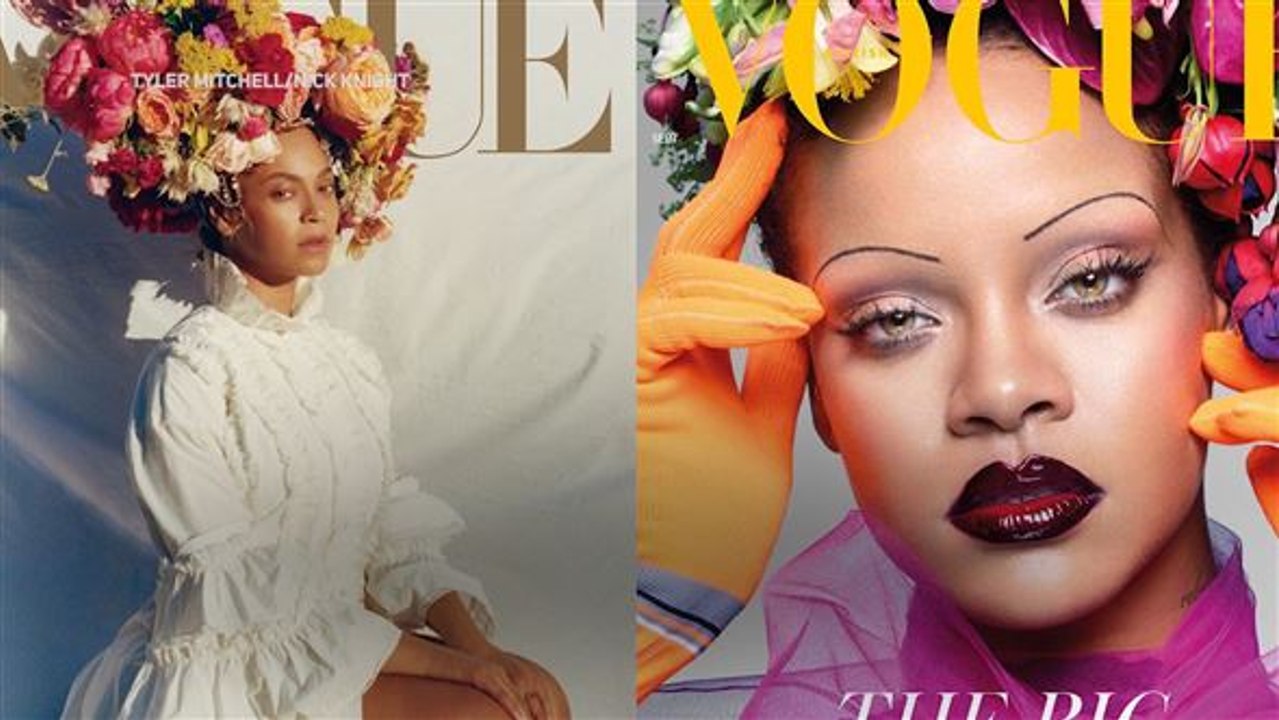 Wer war die erste? beyoncé und rihanna in ähnlichem look