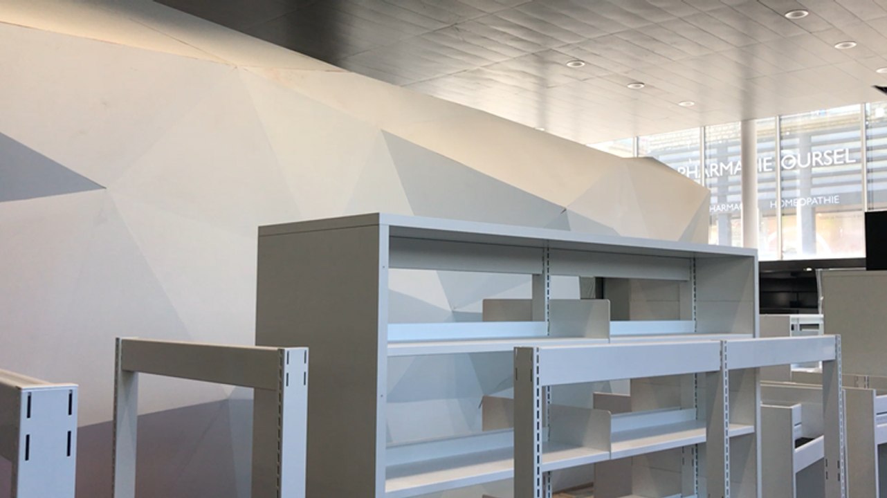 Le chantier de la médiathèque André-Malraux Lisieux Normandie