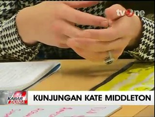 Tampilan Perdana Kate Middleton Pasca Melahirkan