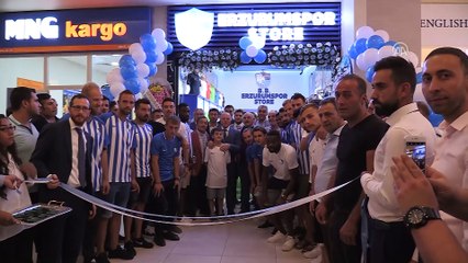 Erzurumspor'un lisanslı ürün mağazası açıldı - ERZURUM