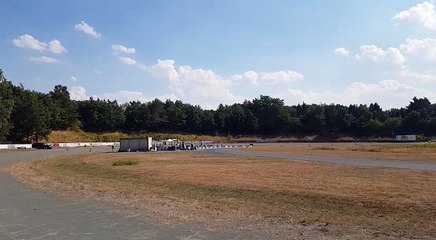 Marienfeld: partenza della Lazio alla pista dei go kart