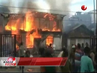 Kebakaran Melanda Empat Rumah di Maluku