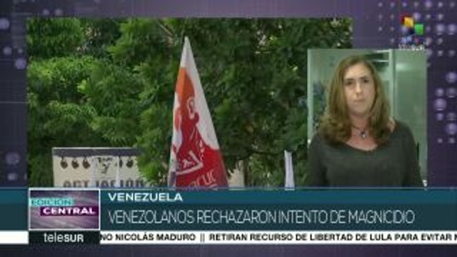 Multitudinaria marcha en Caracas en apoyo a Nicolás Maduro
