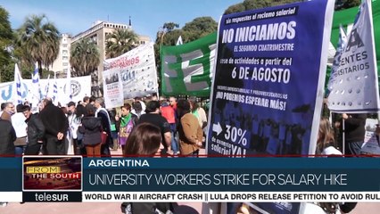 Teachers in Argentina Strike for Salary Increases